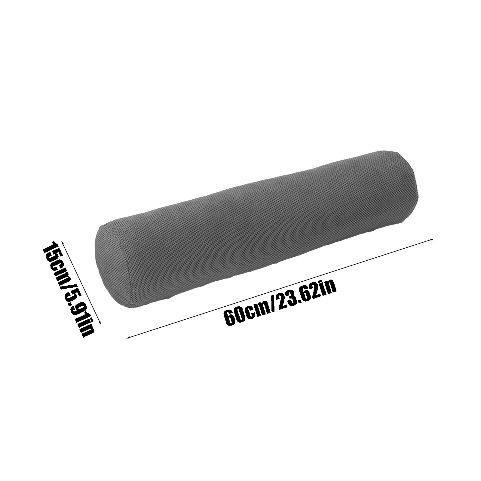 Clearance! Ersvoioy Round Cervical Roll Cylinder Bolster Pillow Cover Neck Roll Pillowcases for Side Sleeping with Legs Clamped Living Room Sofa Headrest Pillow Cover Removable and Washable
